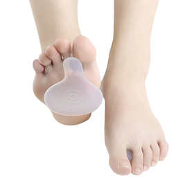现货跨境分趾夹脚半码垫脚趾分离器硅胶鞋垫硅胶分趾前掌垫缓震