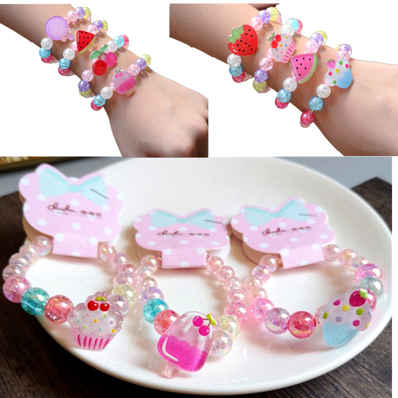 Korean Children's Foreign Trade Bracelet Set Female Princess Girls' Jewelry Girl's All-match Baby Bracelet Children's Accessories