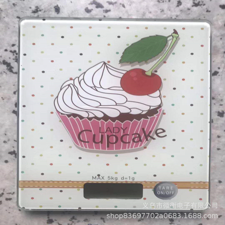 2019 nueva escala electrónica de horneado, escala de cocina, escala de cocina de frutas mixtas, escala de pastel 5kg / 1g