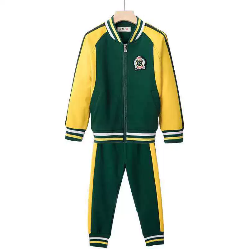 Autumn children's uniform for kindergarten for elementary school students, sports baseball set