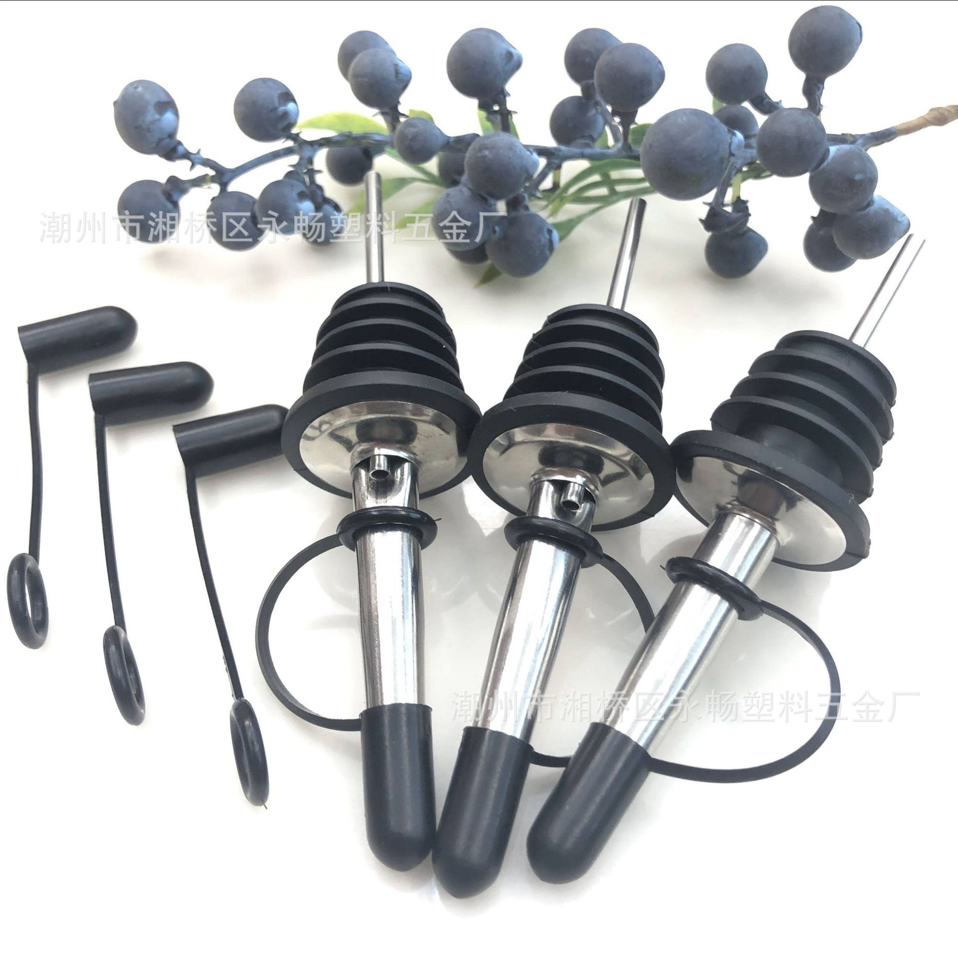 Vertedor y Tapón para Botellas de Vino