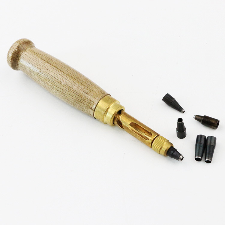 Suministro directo de fábrica automático cinturón Punzón automático reemplazable Punch punzón giratorio punzón de cuero