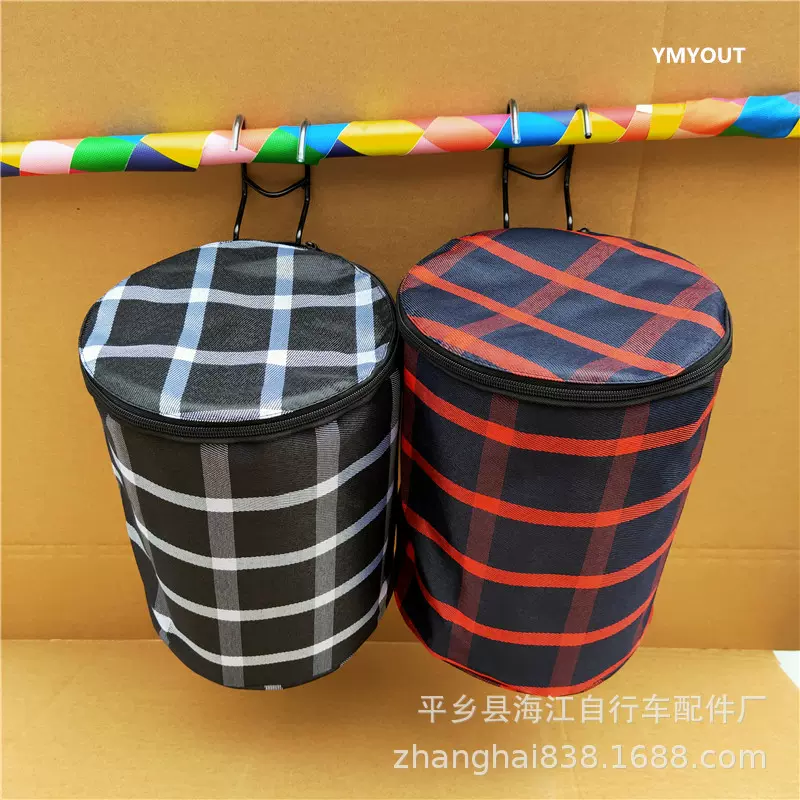 自行车车筐车篮子电动车前车筐帆布折叠车篓山地车挂篮单车菜篮