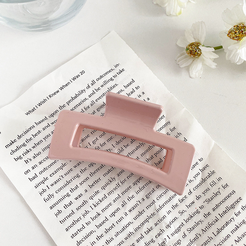 Corea del Sur elegante temperamento baño clip femenino neto rojo superior clip pelo espalda Cabeza clip pelo clip tocado