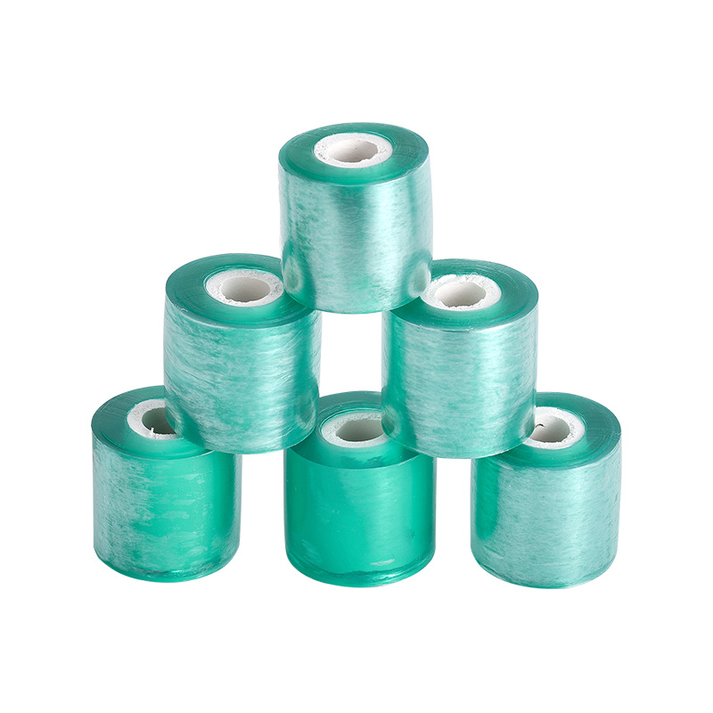 Película de bobinado de PVC fabricante de película de plástico de injerto transparente Película de bobinado autoadhesiva Película estirable de embalaje de alambre de 5cm