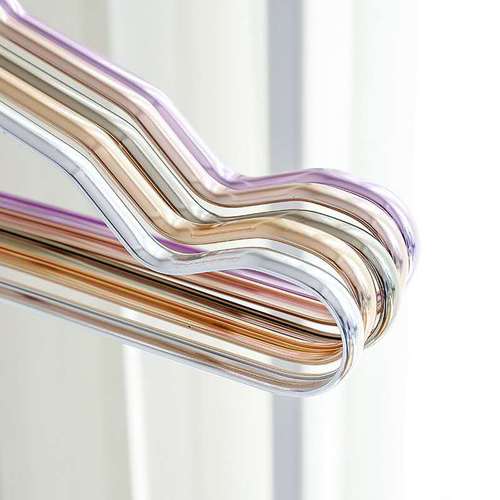 Bold aluminum alloy multi-functional clothes hanger, adult seamless clothes drying rack, clothes hanger, same style clothes support, wholesale clothes rack