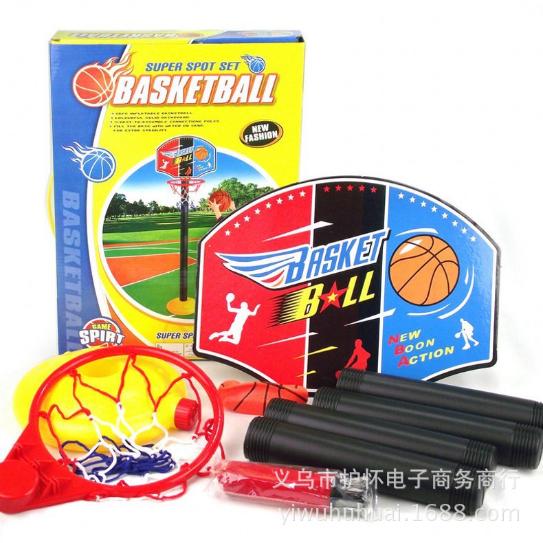 Soporte de baloncesto para niños ajustable infantil bebé interior deportes baloncesto cesta juguetes educativos al por mayor