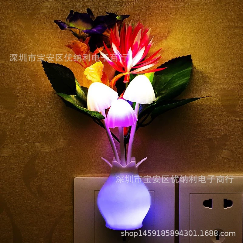 Energy-saving induction LED night light, lamp, sconce