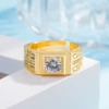 Njz-102 Domineering Classic Men's Ring (Gold)