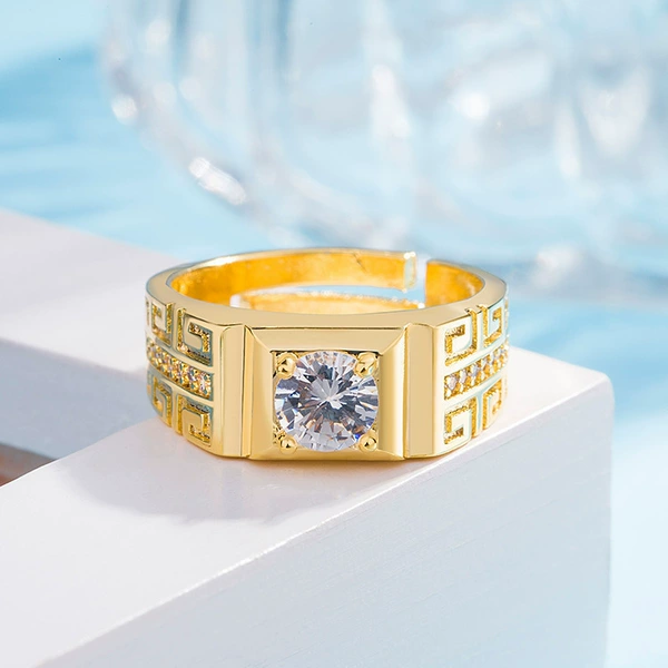 Domineering Classic Men's Ring (Golden)