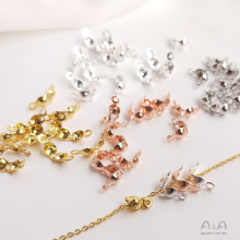 18K����ɫ�yɫ��װ�����朗l �A����β��diy�ֹ��ƷС���