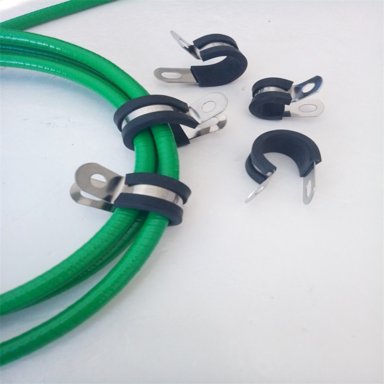 SKMAD21.2波纹管紧固夹 3系不锈钢包胶管夹现货出售