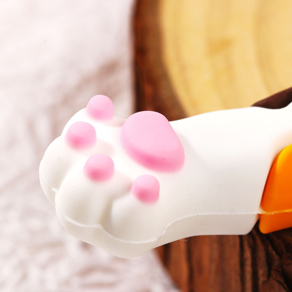 Nueva celebridad en línea transfronteriza ins Corea del Sur lindo gato garra de silicona piel muerta tijeras cubierta herramientas de uñas japonesas tres colores opcionales