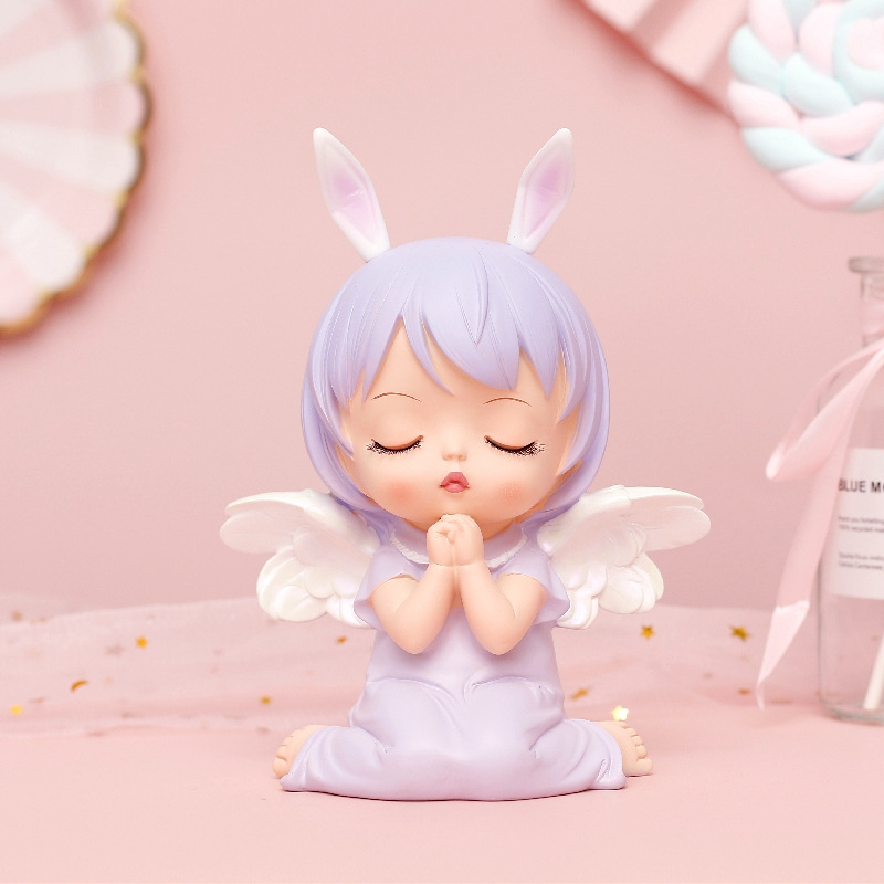 1121-1B 큰 보라색 돈 항아리