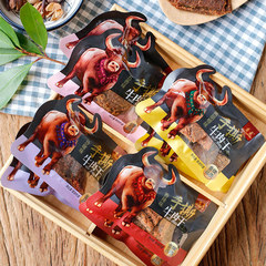 手撕風乾牛肉乾500g內蒙古肉乾特產熟食辦公室小零食整箱批發