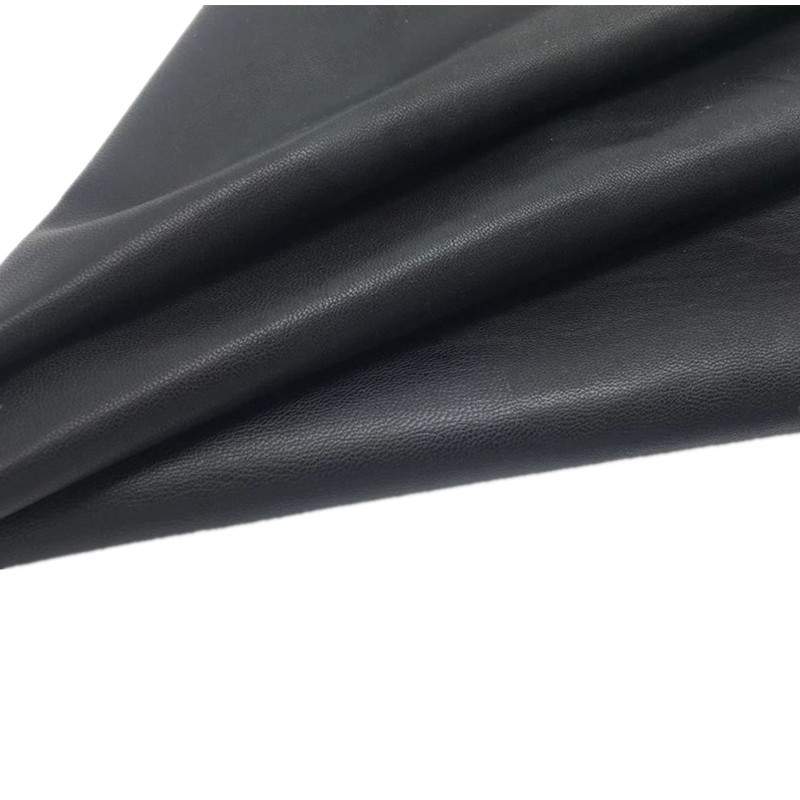 0.75mm干贴四面弹起毛978纹路流行皮衣皮裤pu革面料