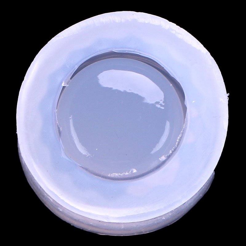 Espejo lleno molde de silicona DIY hecho a mano pequeño tazón recipiente plato cristal epoxi resina UV flor seca molde de silicona