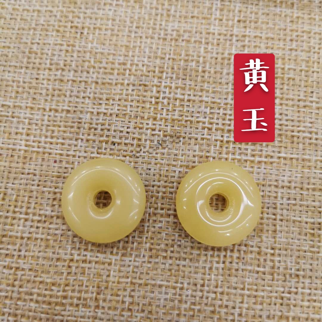 10 ~ 30mm hebilla de seguridad de cristal de imitación de Jade perlas sueltas estilo antiguo horquilla tapeta COLLAR COLGANTE accesorios de la joyería DIY image 10