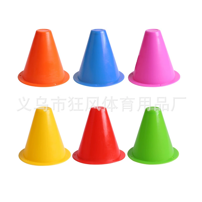 Оптовая продажа 8 см высокая ветрозащитная Баррикада роликовые коньки ворс Многофункциональный футбольный тренировочный знак ведро с препятствиями на коньках на роликовых коньках