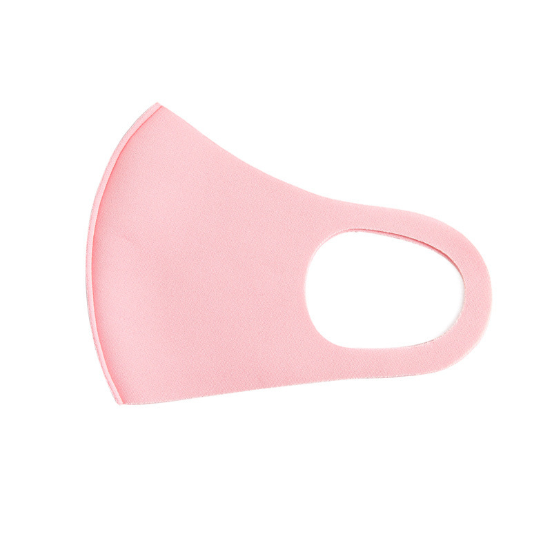 Máscara negra para hombres y mujeres Celebridad de Internet mismo estilo a prueba de sol transpirable lavable válvula de respiración de algodón dibujos animados para niños máscara a prueba de sol