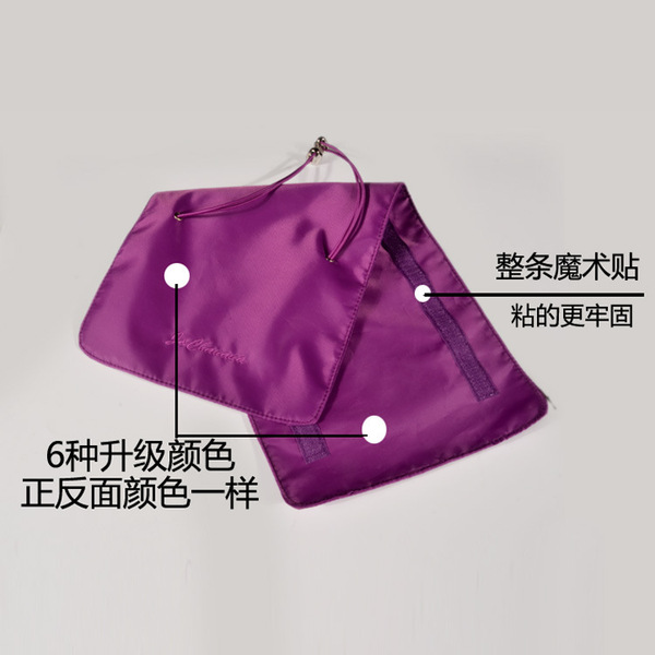 folding handheld capacious cosmetic bag