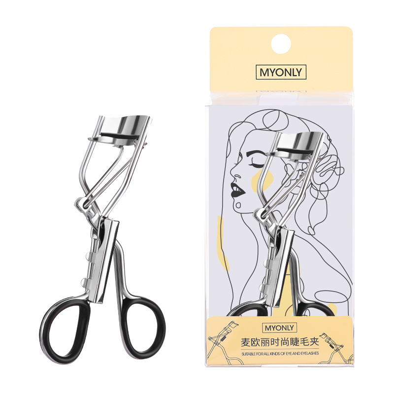 MYONLY natural curling no hace daño a las pestañas de textura suave rizador de pestañas de gran angular