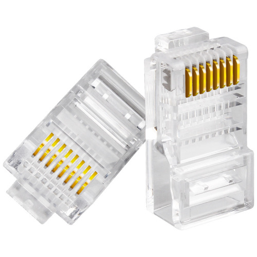 SETO Crystal Head Super Category 5/6 Telephone 8P8C Computer Network Cable 8-Core Gold-plated Connection RJ45 