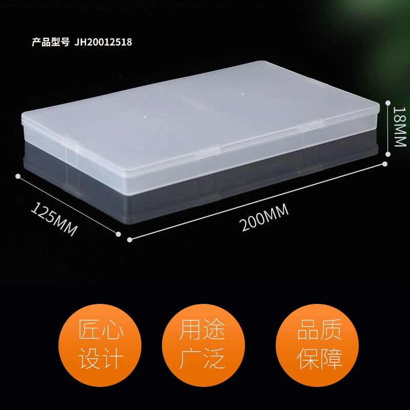 Трансграничной Плоской Коробки пластиковой коробки коробка упаковки аксессуаров оборудования прямоугольной пересылая