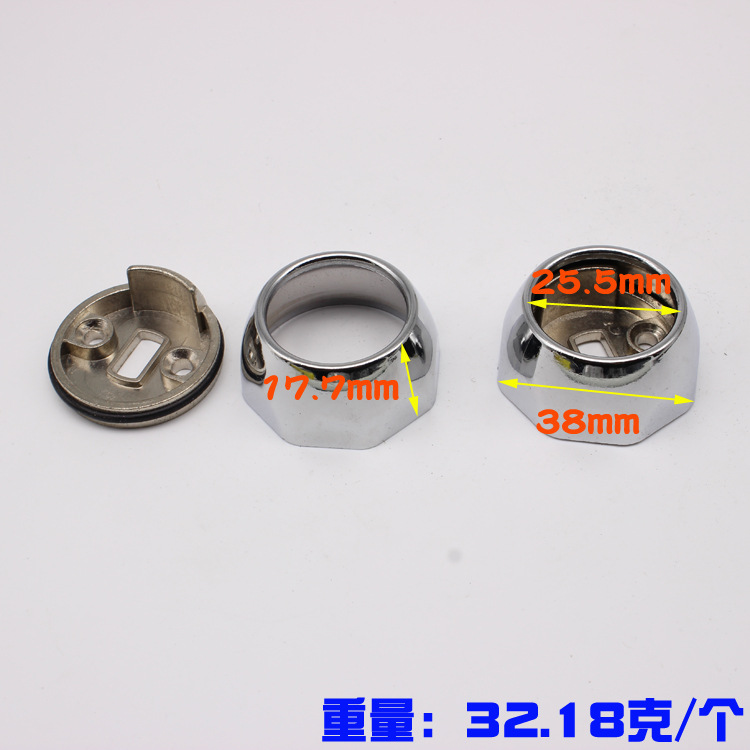 Asiento giratorio desmontable espesado del reborde del polo de la ropa con el asiento de la ropa del anillo de goma asiento de la aleación del cinc tubo redondo asiento octogonal del reborde