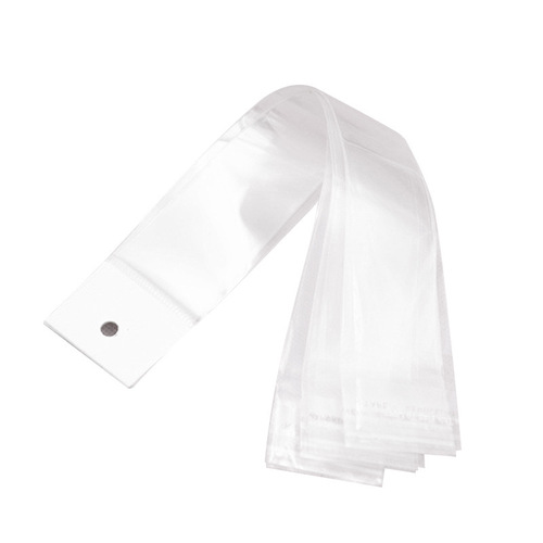 opp card head self-adhesive bag small bag self-sealing transparent jewelry plastic earrings jewelry packaging bag plastic bag hanging hole