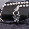 Universal necklace from pearl, choker, chain for key bag , 2020 years, simple and elegant design, internet celebrity