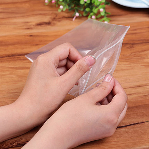 4*5*6cm 5*7 6*9 7*10*11*15 small size sealed bag thickened self-sealing bag jewelry sample packaging bag