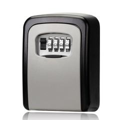 Password Keybox Cross-border Bestseller Metal Lock Body Construction Site Home Wall-mounted Keybox Password Lock