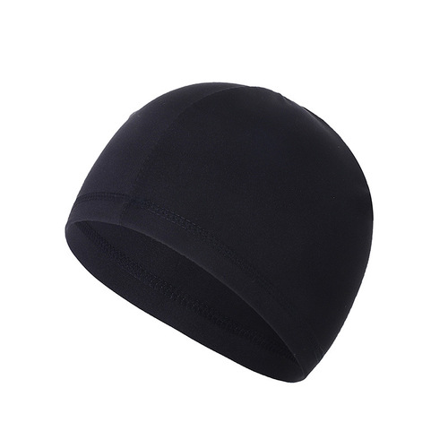Cross-border hot selling ice silk breathable quick-drying motorcycle helmet liner cycling cap sports skiing high elastic running cap