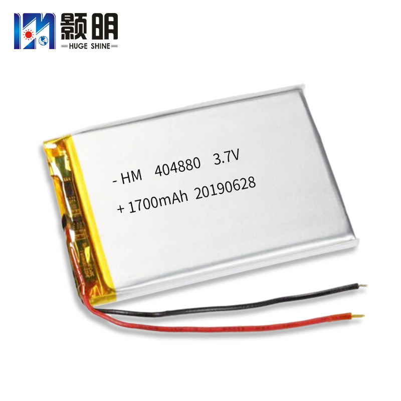 404880锂电池1700mah导航仪掌上电脑医疗视频内窥镜聚合物锂电池