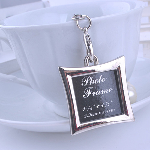 Creative photo frame keychain mini photo frame keychain small gift keychain pendant corporate gift wholesale