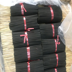 Incense for burning, black incense for household use, 27cm black incense with bamboo sticks, low smoke, plain incense, wholesale