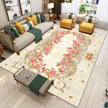 批发北欧客厅地毯欧式沙发茶几地毯 客厅地毯美式满铺房间床边毯