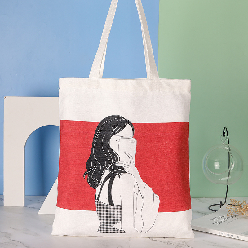 帆布袋制定可印logo广告全棉布袋制作空白布包手提环保购物袋订购