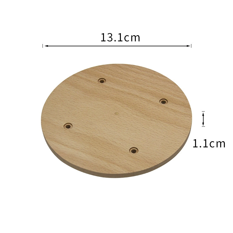 Material crafts, solid wood base, base, black gloss base, craft base ornaments wooden