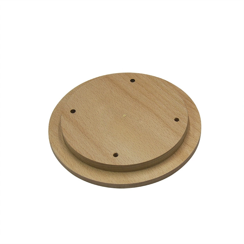 Material crafts, solid wood base, base, black gloss base, craft base ornaments wooden