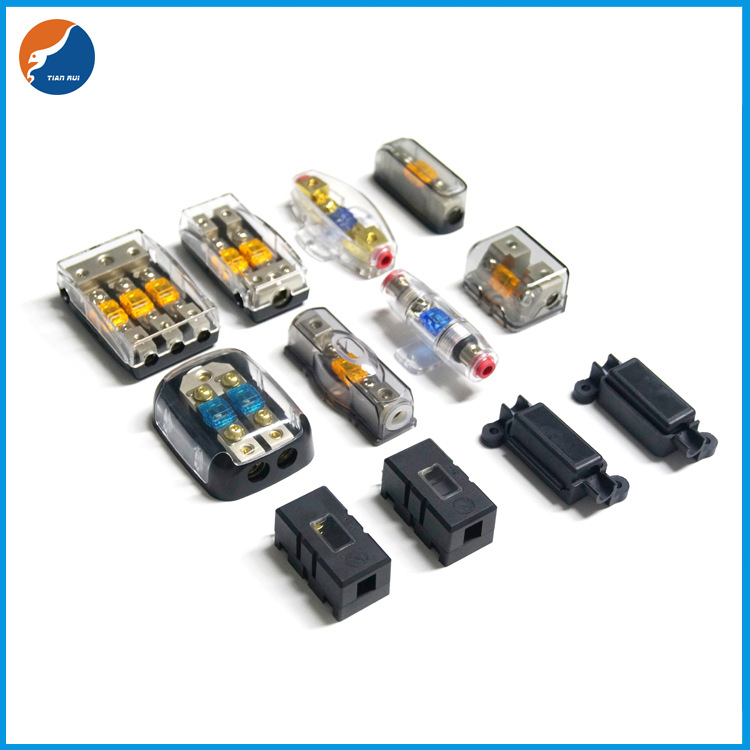 ANS小号插栓式保险丝座汽车音响改装用保险座固定式车载保险座