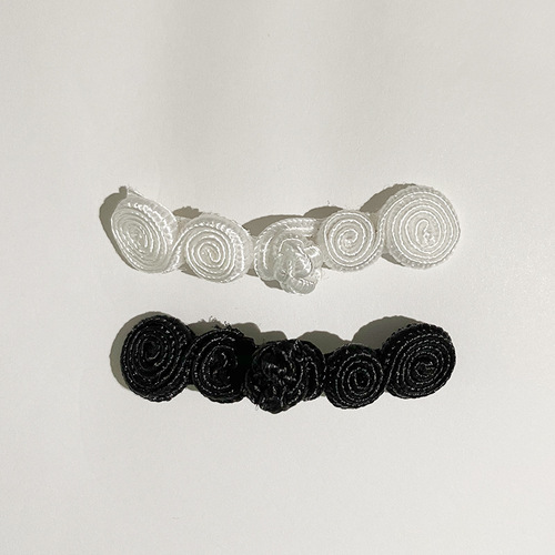 Elegant and antique hand-woven button for qipao and Hanfu clothing accessories