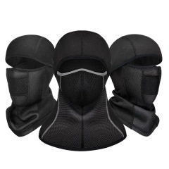 Winter cycling warm mask, bicycle and motorcycle hood, windproof and cold face protection, ski mask and scarf