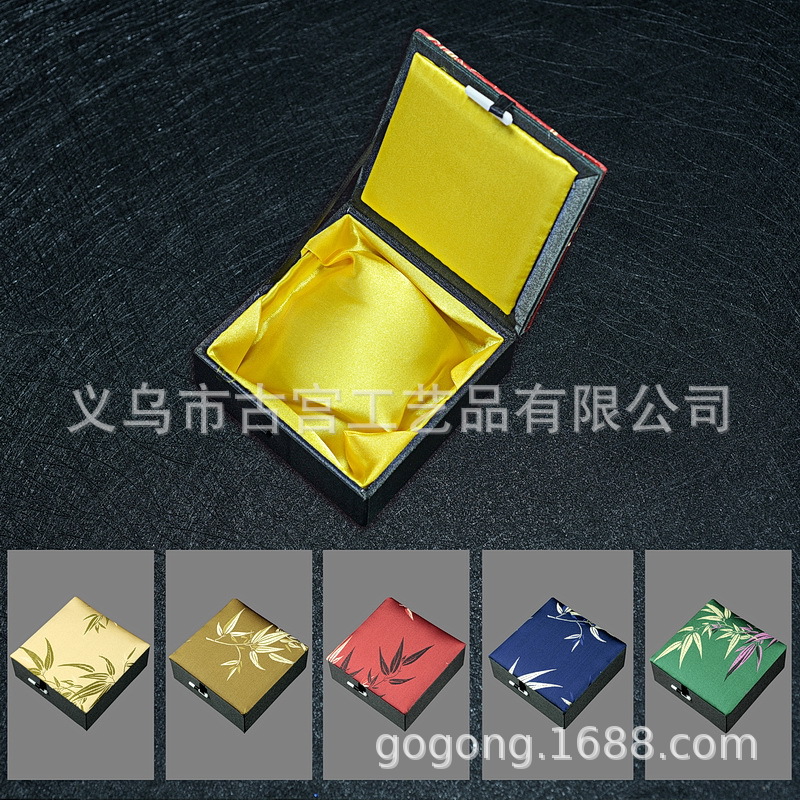 10*10*4.5高档木制复古礼盒香囊平安福小手办摆件礼品盒现货