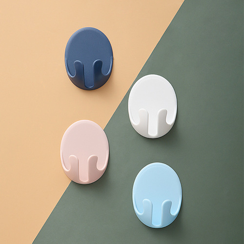 Rabbit Plug Hook without Drilling, Adhesive Power Cord Hook, Creative Strong Adhesive Charging Cord Outlet Organizer