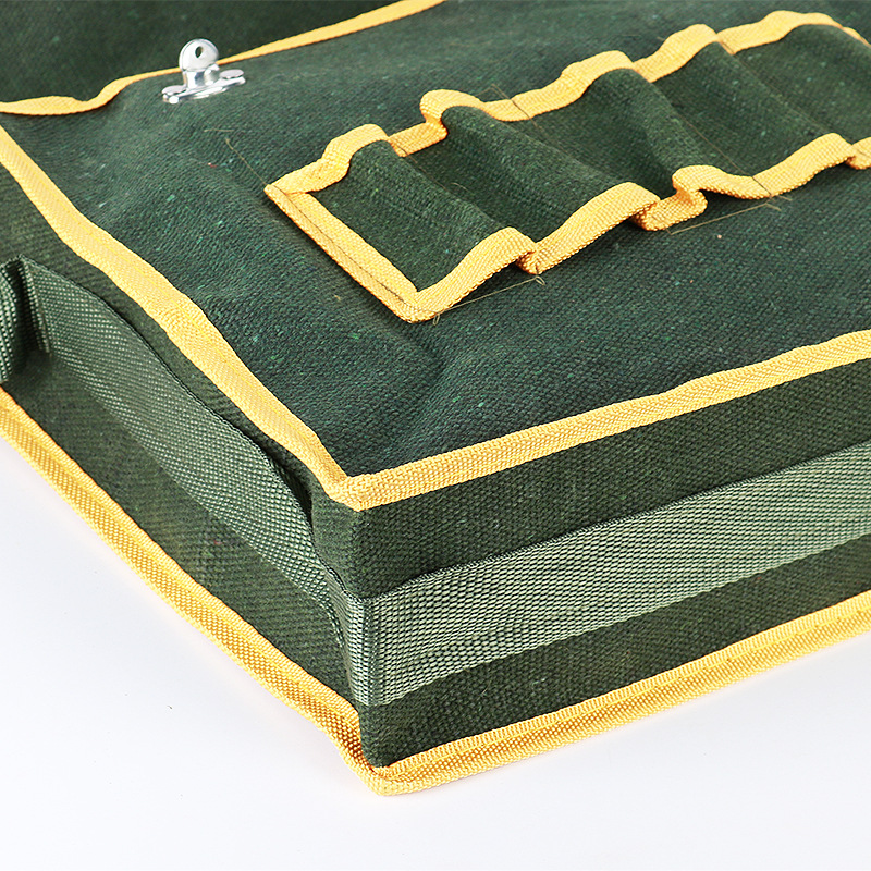 Fabricante de producción multifuncional engrosado lienzo paquete de herramientas de lienzo de protección laboral paquete eléctrico puede imprimir logotipo