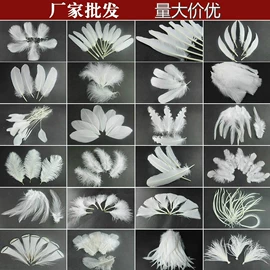 羽毛、羽绒;场地布置道具;发夹