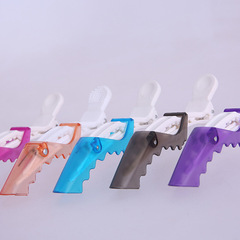 鱷魚夾 髮廊美發工具染燙用分區夾造型定位夾 長嘴夾子透明鶴嘴夾