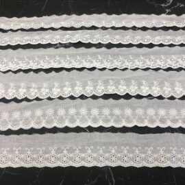 水溶棉线 棉布爱心桃条码 现货热卖 单排双排条码 领花满幅